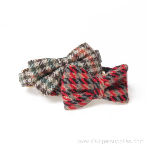 Friendly Bright Luxury Pet Dog Bow Tie Collar